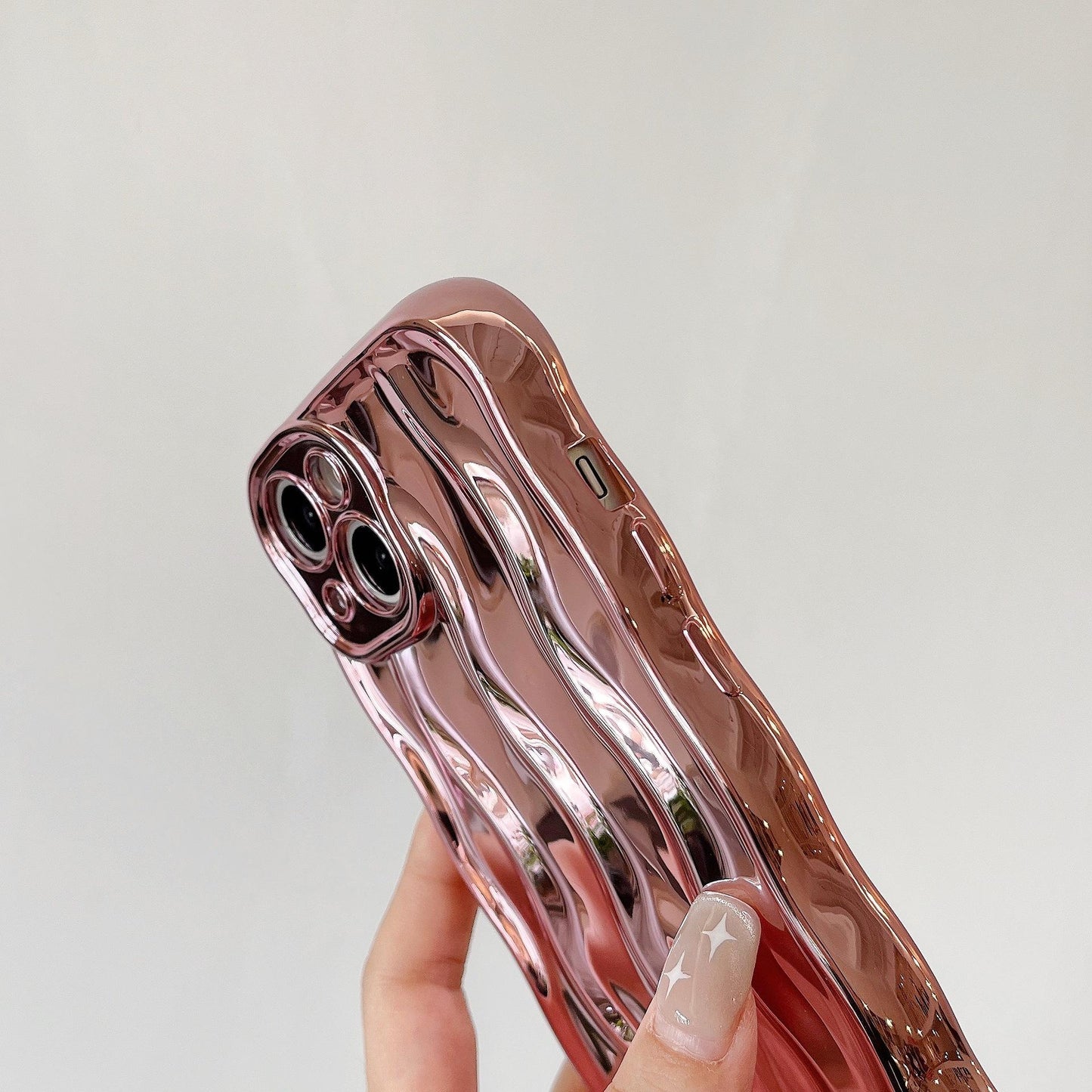 Colorful Water Ripple Phone Case Compatible for iPhone