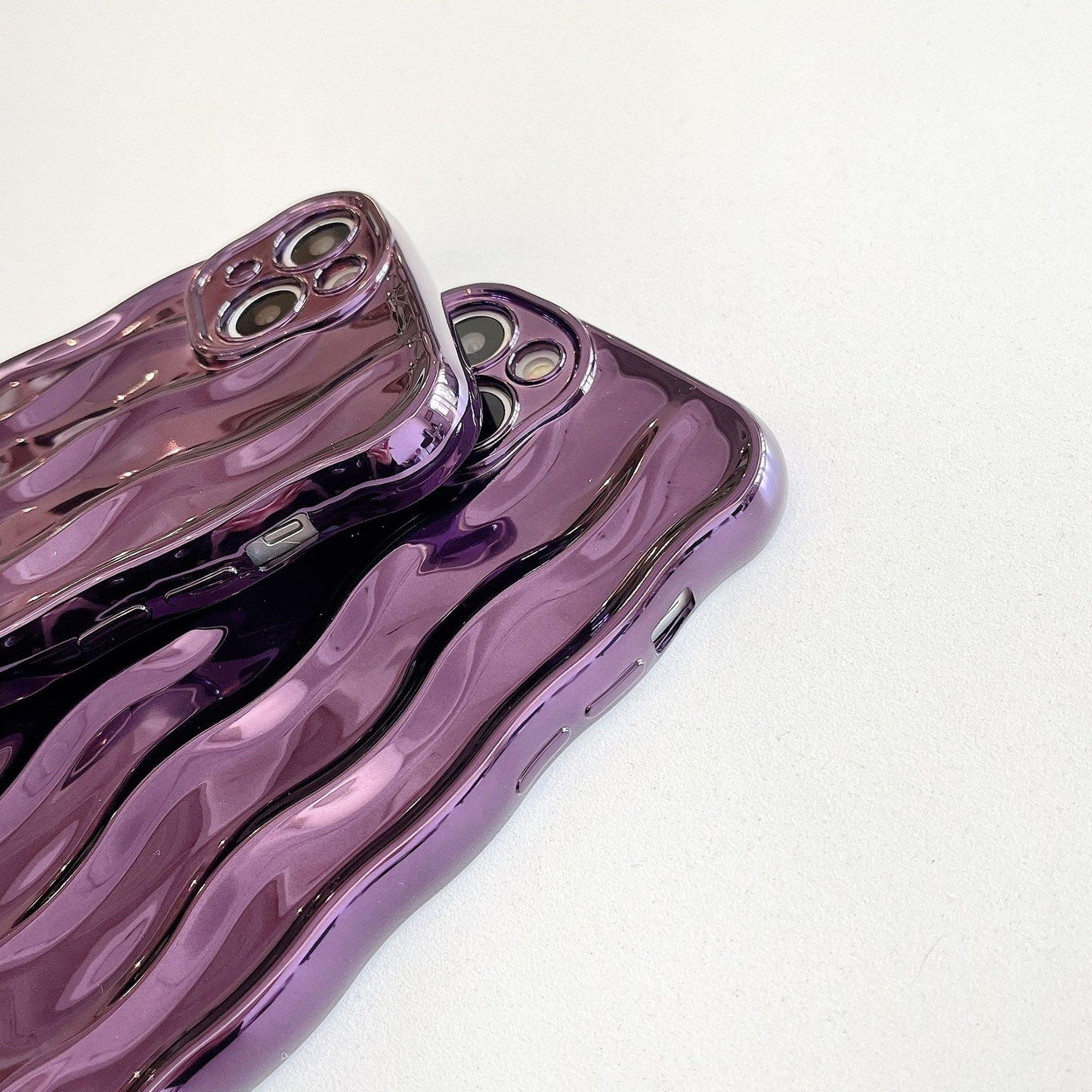 Colorful Water Ripple Phone Case Compatible for iPhone