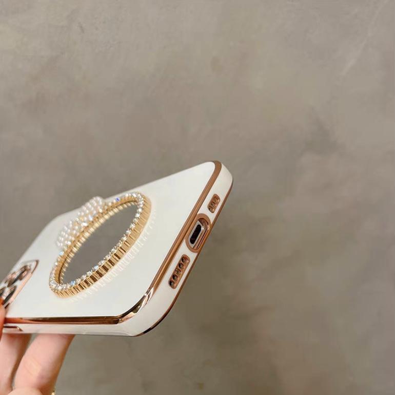 Bow mirror Phone Case Compatible for iPhone