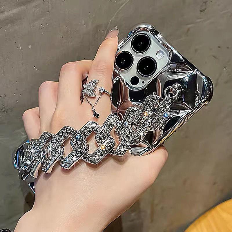 Luxury Diamond Bracelet Phone Case Compatible for iPhone