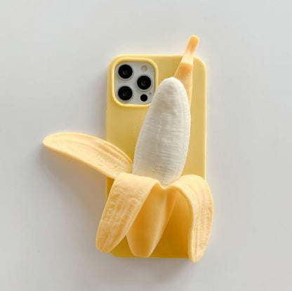 Stereoscopic Banana Pressure Reducing Protective Cover Compatible for iPhone