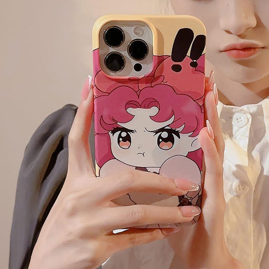 Cute Girls Phone Case Compatible for iPhone