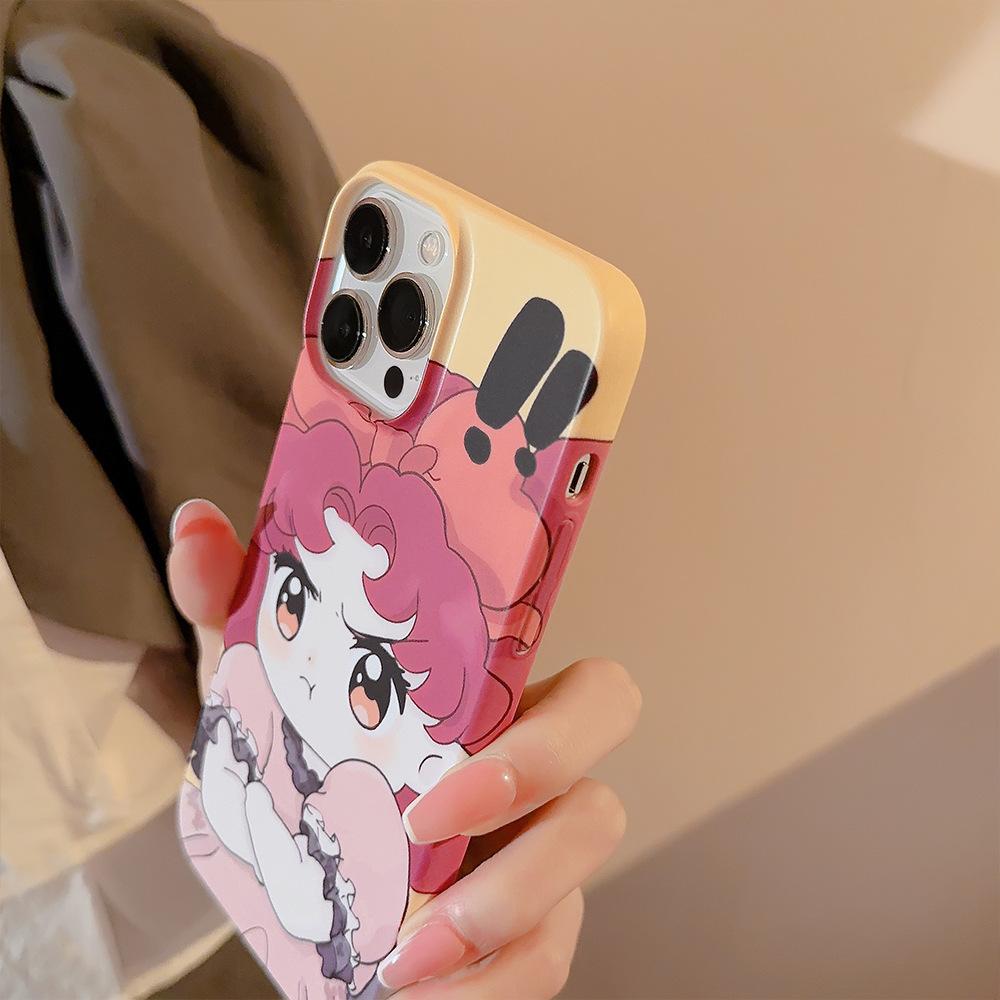 Cute Girls Phone Case Compatible for iPhone