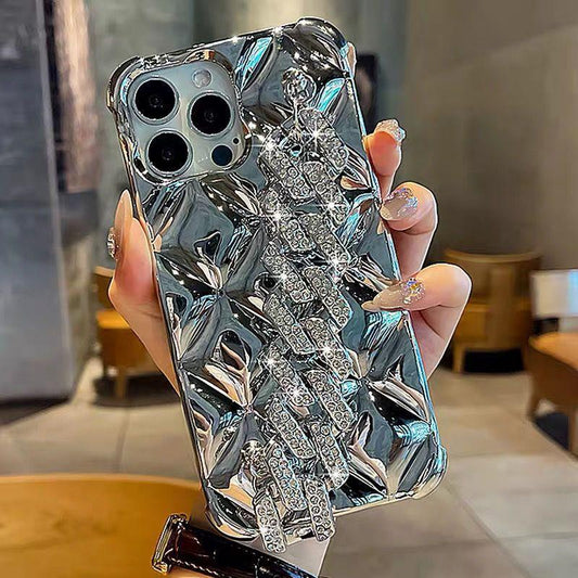 Luxury Diamond Bracelet Phone Case Compatible for iPhone