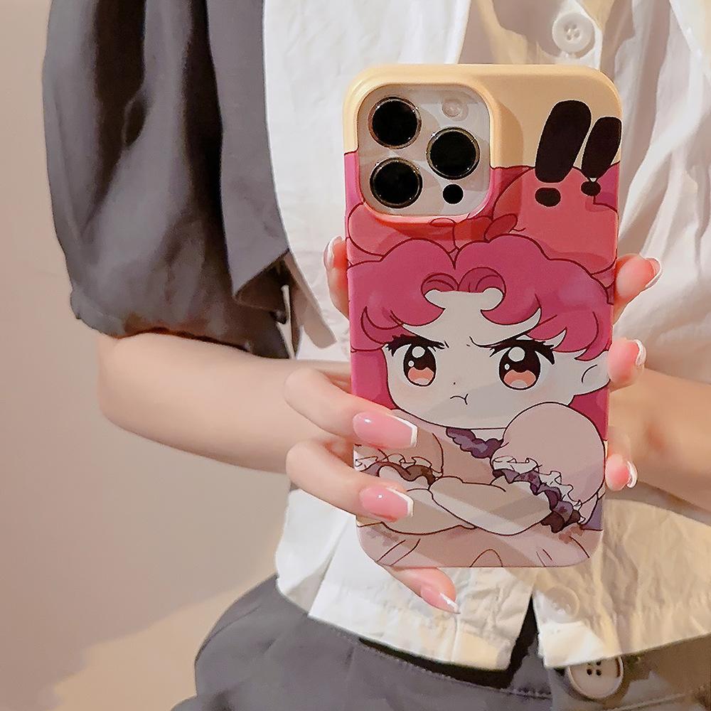 Cute Girls Phone Case Compatible for iPhone