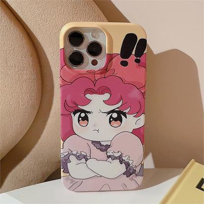 Cute Girls Phone Case Compatible for iPhone