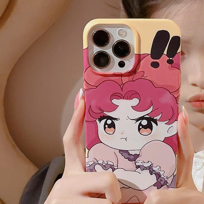 Cute Girls Phone Case Compatible for iPhone