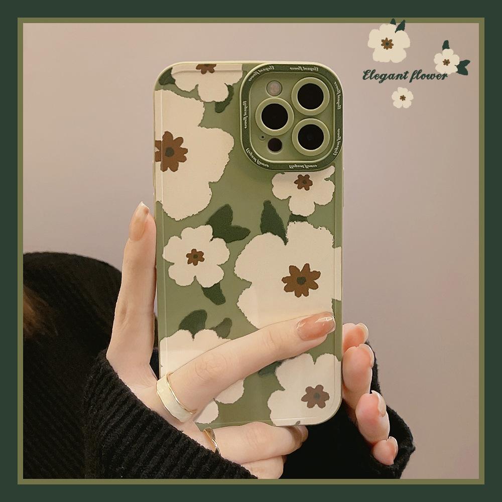 White Rose Flower Phone Case Compatible for iPhone