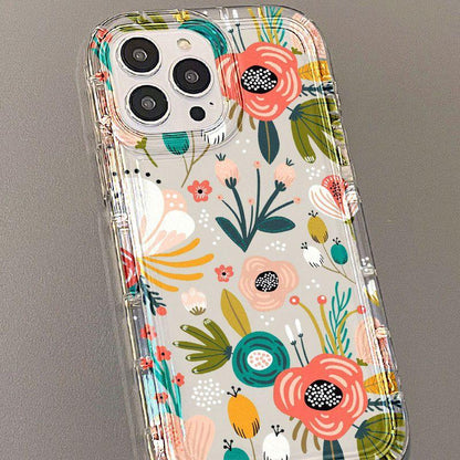 New Beautiful Flower Phone Case Compatible for iPhone