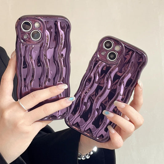Colorful Water Ripple Phone Case Compatible for iPhone