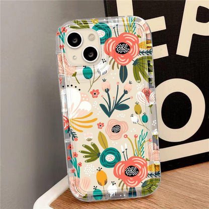 New Beautiful Flower Phone Case Compatible for iPhone